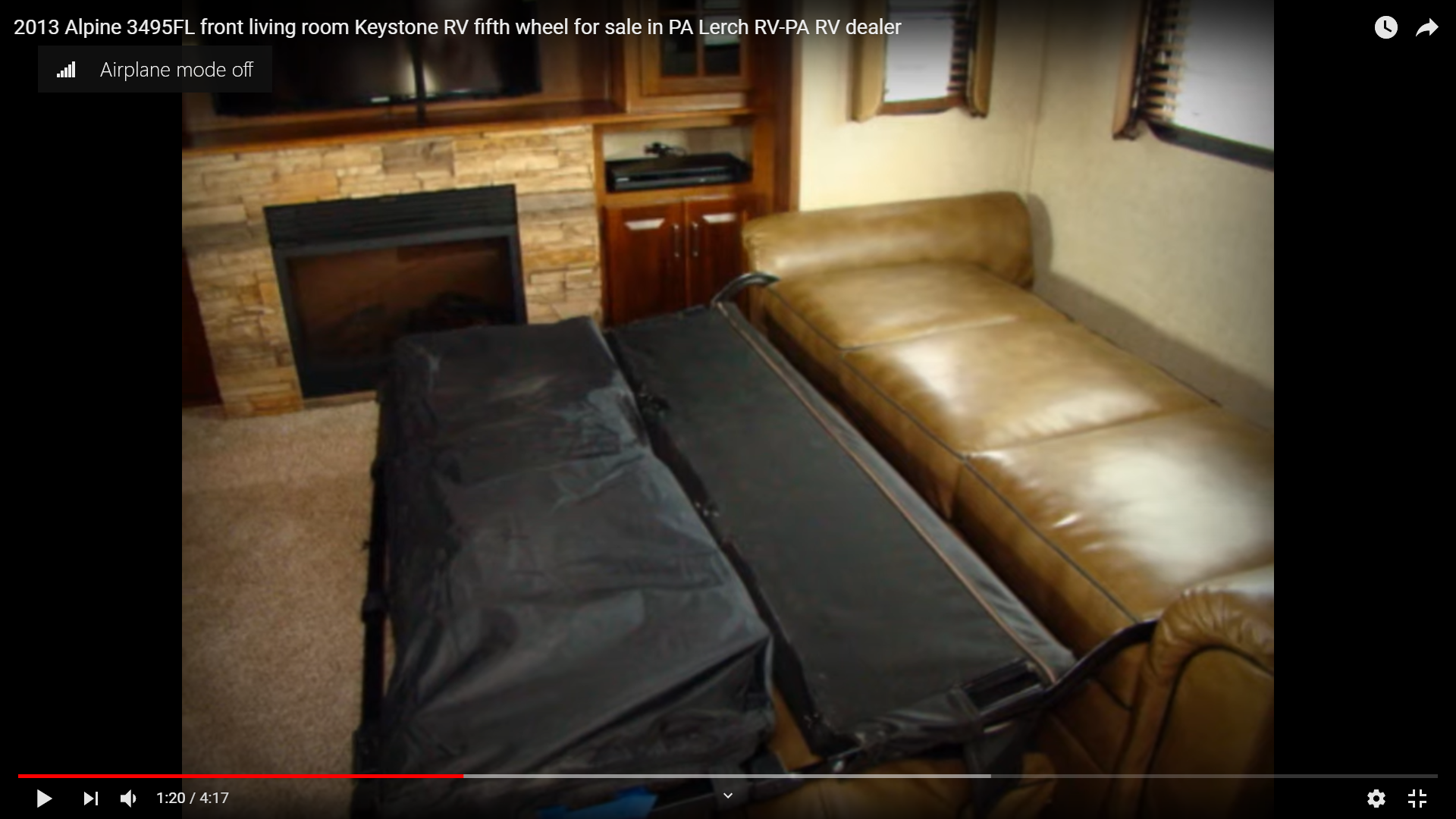 Couch Is A Sleeper Keystone Rv Forums